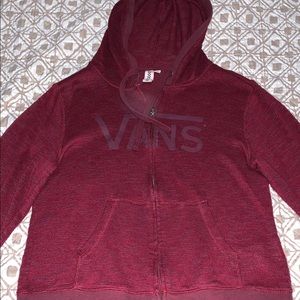 Vans hoodie vine color